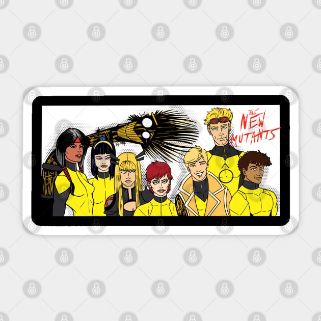 New Mutants Sticker by ChangoATX